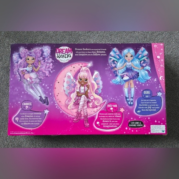 Dream Seekers Dolls Set 3 in Big Box with Hair Clips Combs - Picture 2 of 7